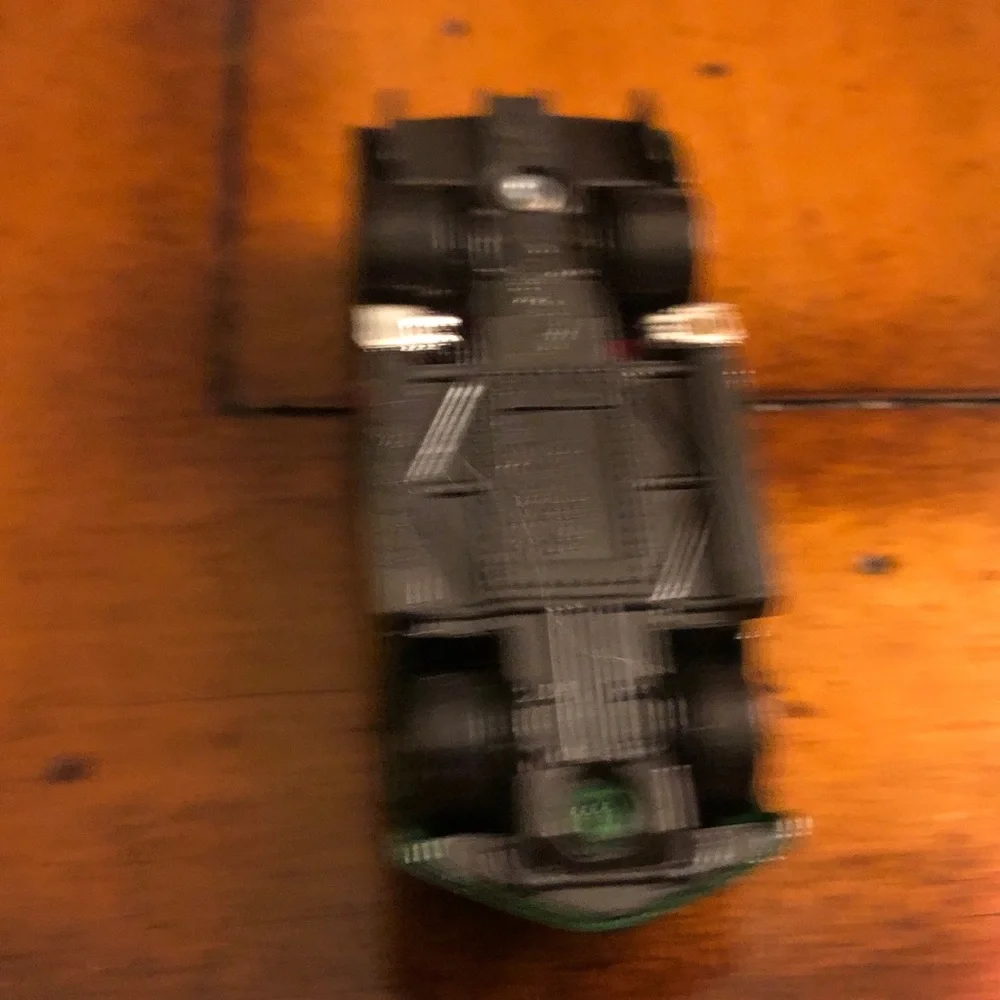 Green Kids Toy Race Car with Number 32
